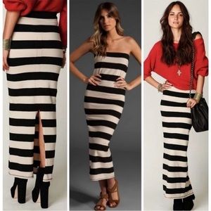 Boho Free People Maxi skirt